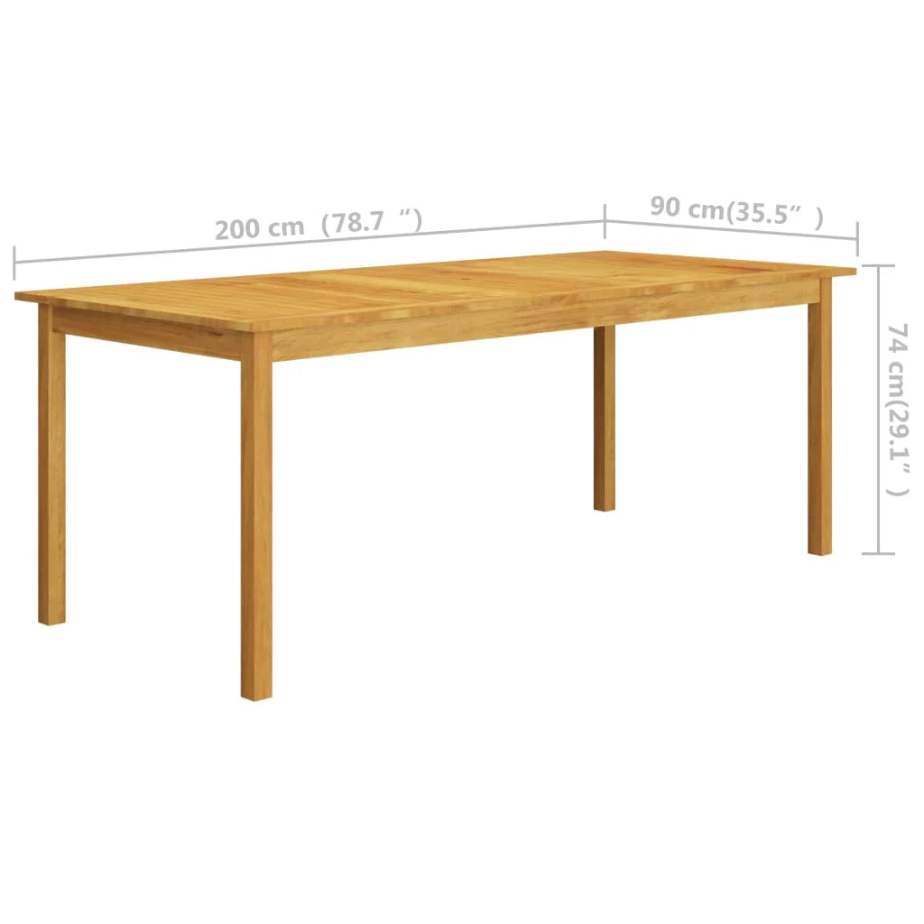 Set da pranzo da giardino per esterni 7 pezzi mobili grigi 02_0013952