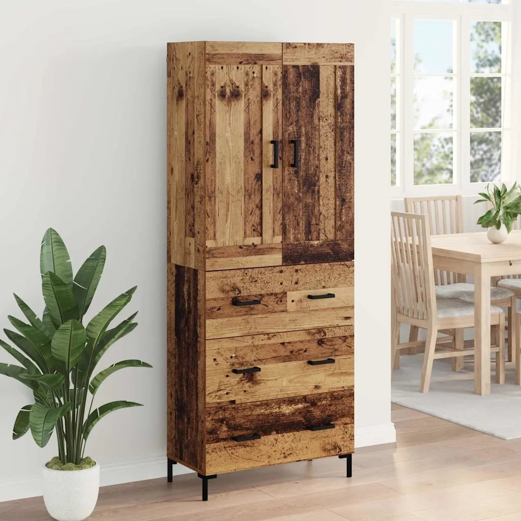 Credenza con cassetto 2 pcs Legno vecchio Legno multistrato 3415660