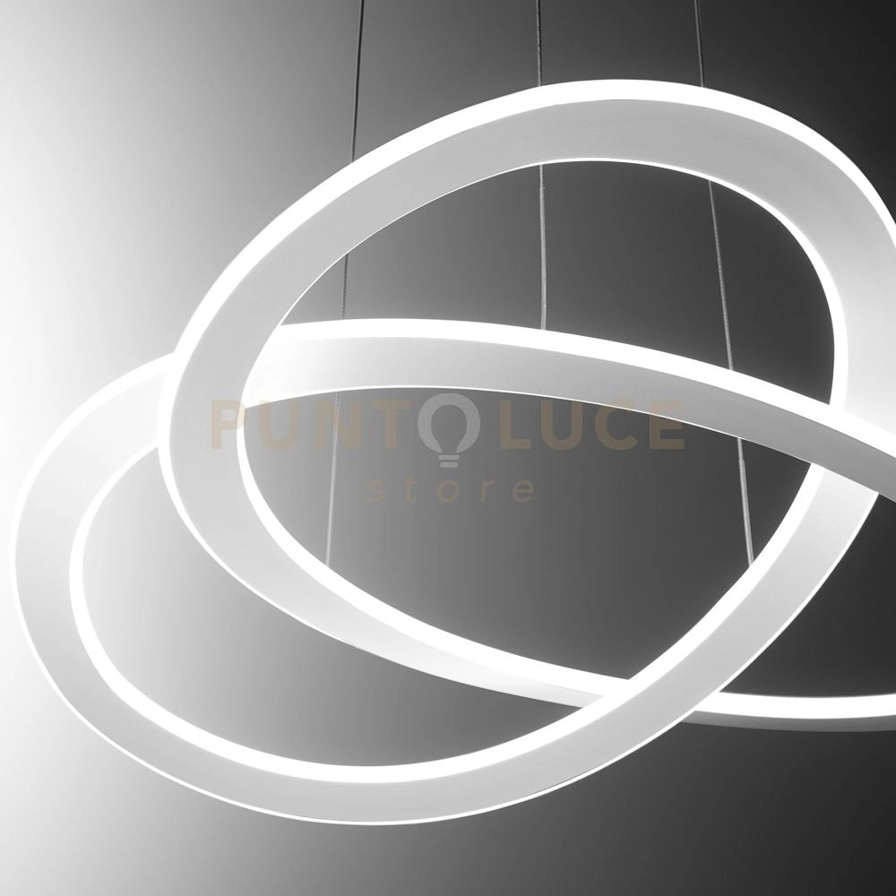 YARA S/G  LAMPADARIO A SOSPENSIONE LED 3000K 2400LM 50W D.67CM DIMMERABILE
