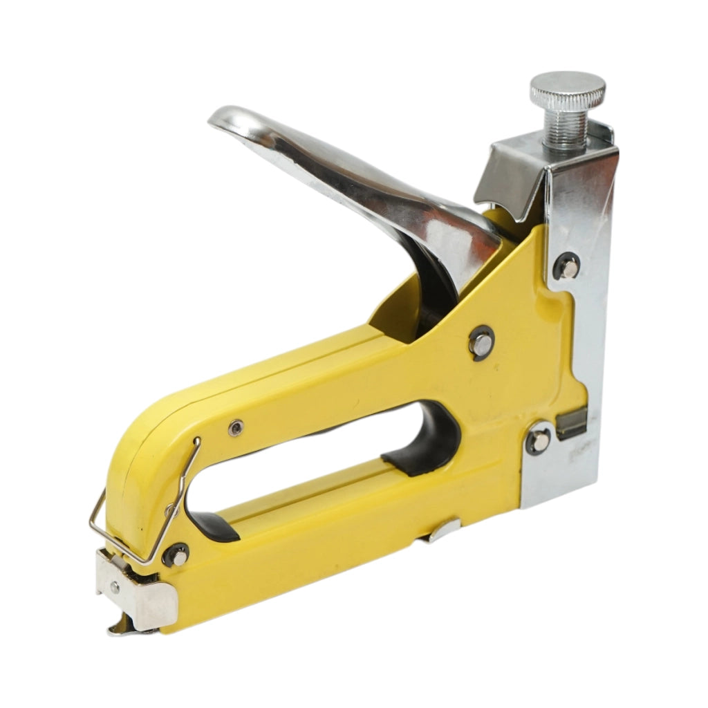 Cucitrice manuale regolabile per tappezzeria, punti metallici da 4-14 mm, set da 100 punti metallici 0,7x8 mm incluso Crownman