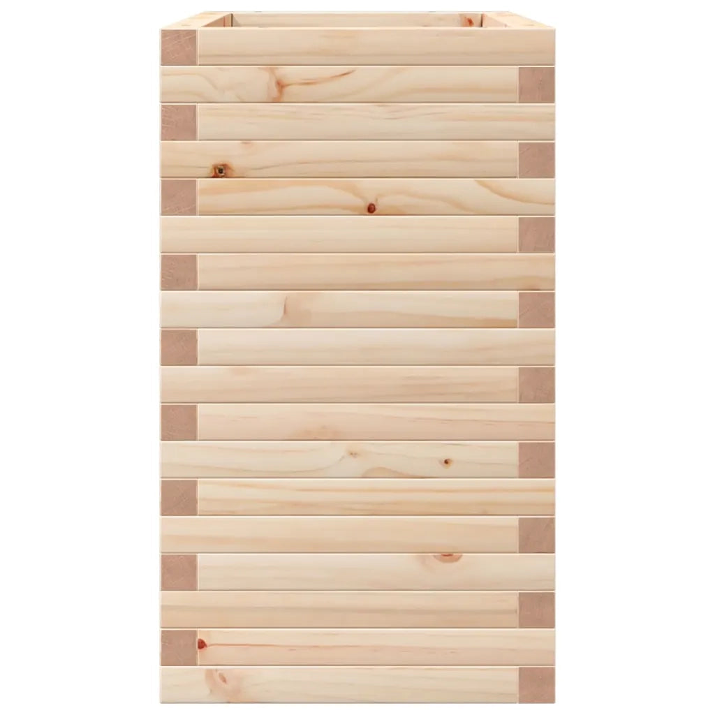 Fioriera da Giardino 70x40x68,5 cm in Legno Massello di Pino 3282484