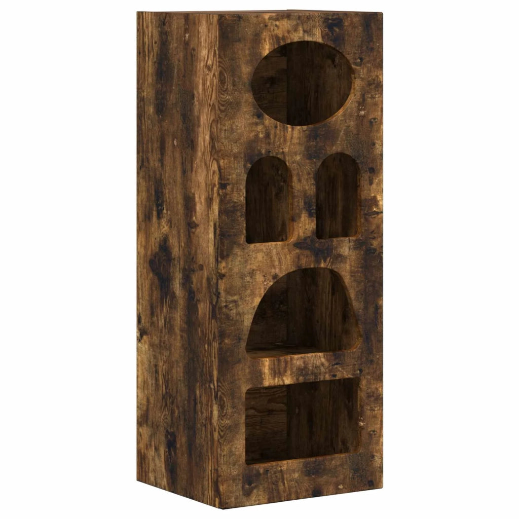 Credenza | Madia | Buffet da pranzo | Armadio da pranzo Rovere fum¨¦ 40 x 35 x 100,5 cm Legno multistrato