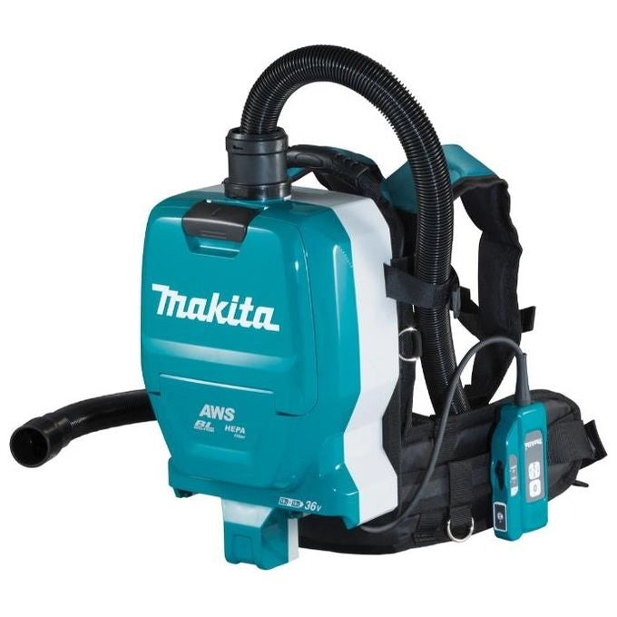 Makita DVC265ZXU aspirapolvere a traino 2 L Backpack vacuum Secco 85 W Sacchetto per la polvere