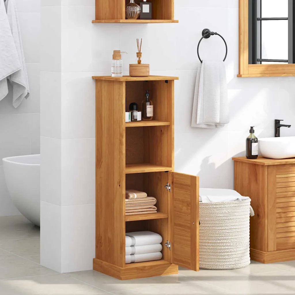Mobile da Bagno VIGO Marrone e Marrone Miele 37 x 34 x 110 cm 4019111