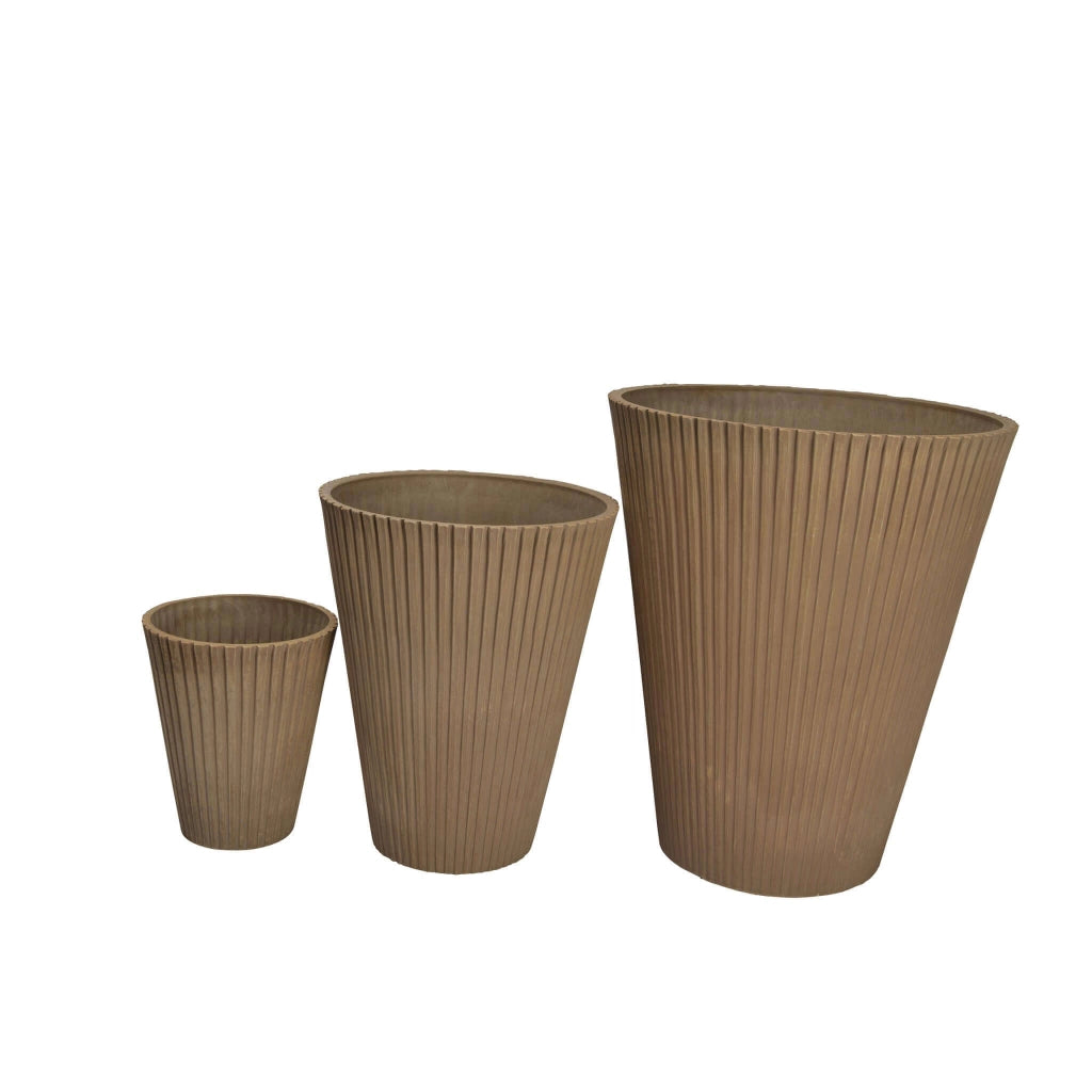 Vaso medio in Fibra sintetica cm 29x29x36 - KENNY