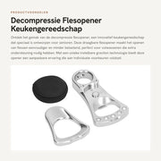 Apriporta Portatile - Opener - Utensili da Cucina - Rilassante - Magnetico - Borsa di Cassetta - Apribottiglie