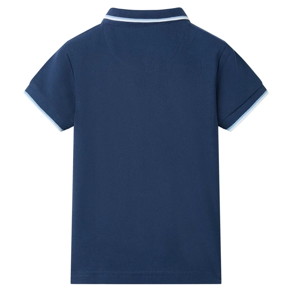 Polo da Bambino Blu Scuro 116