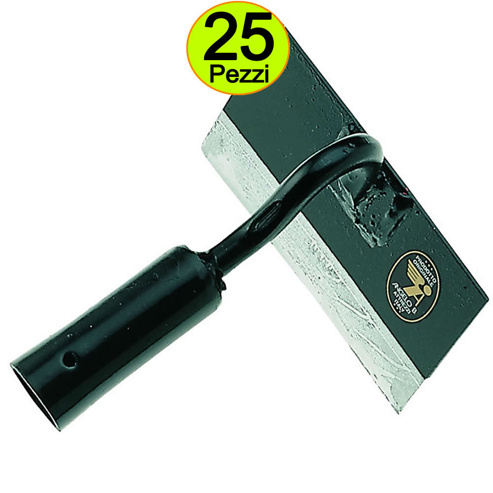 Zappe scansano in acciaio cm 16x10 grammi 700 per agricoltura pezzi 25