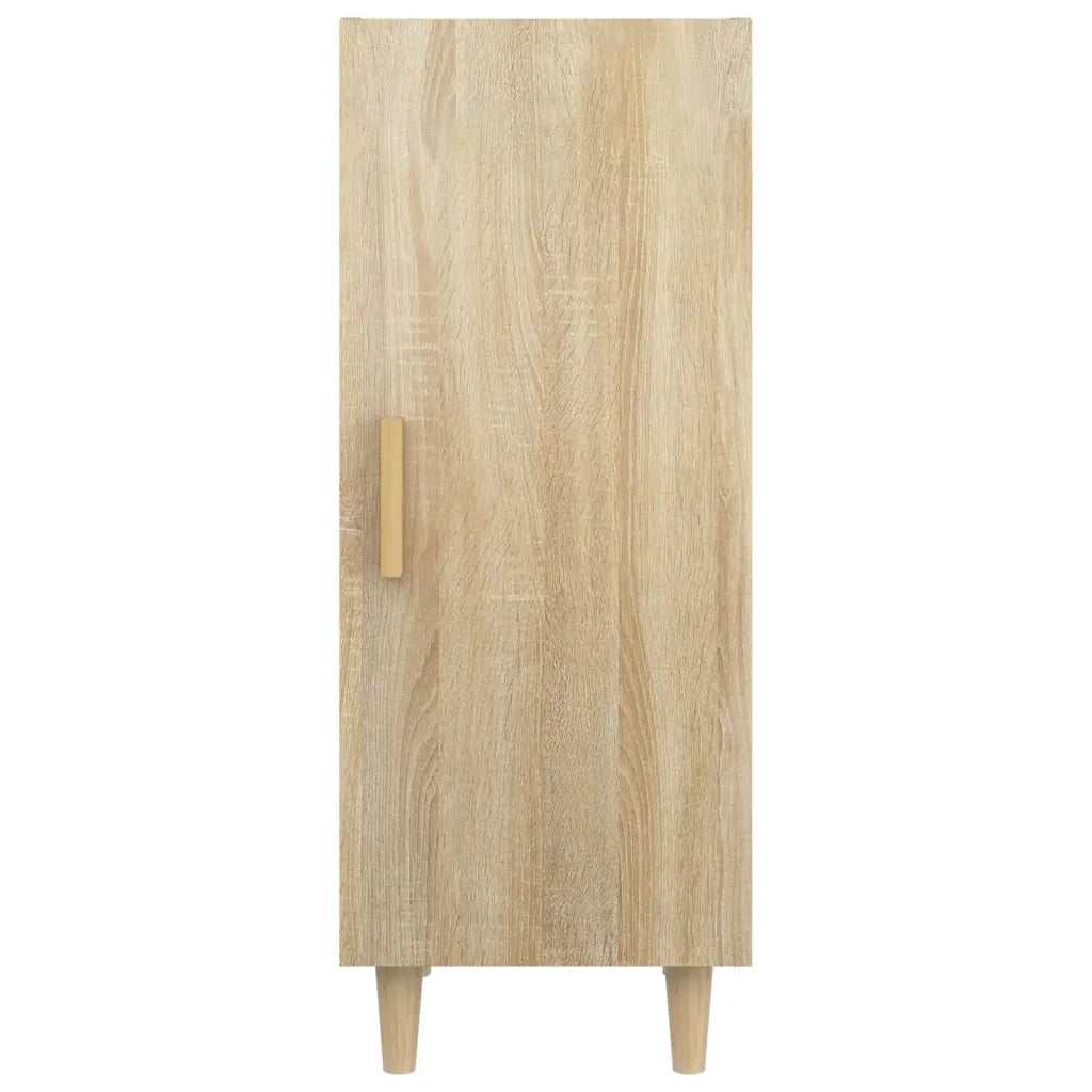 Credenza-Buffet-Armadio da cucina Rovere Sonoma 34,5x34x90 cm in Legno Multistrato 202346