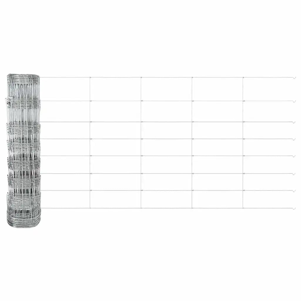 Palo della recinzione Zincato 50 x 0,8 m Acciaio