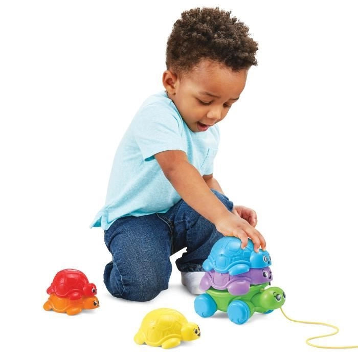 VTECH-FAMILY EMPILO TARTARUGA (PLASTICA RIUTILIZZATA)