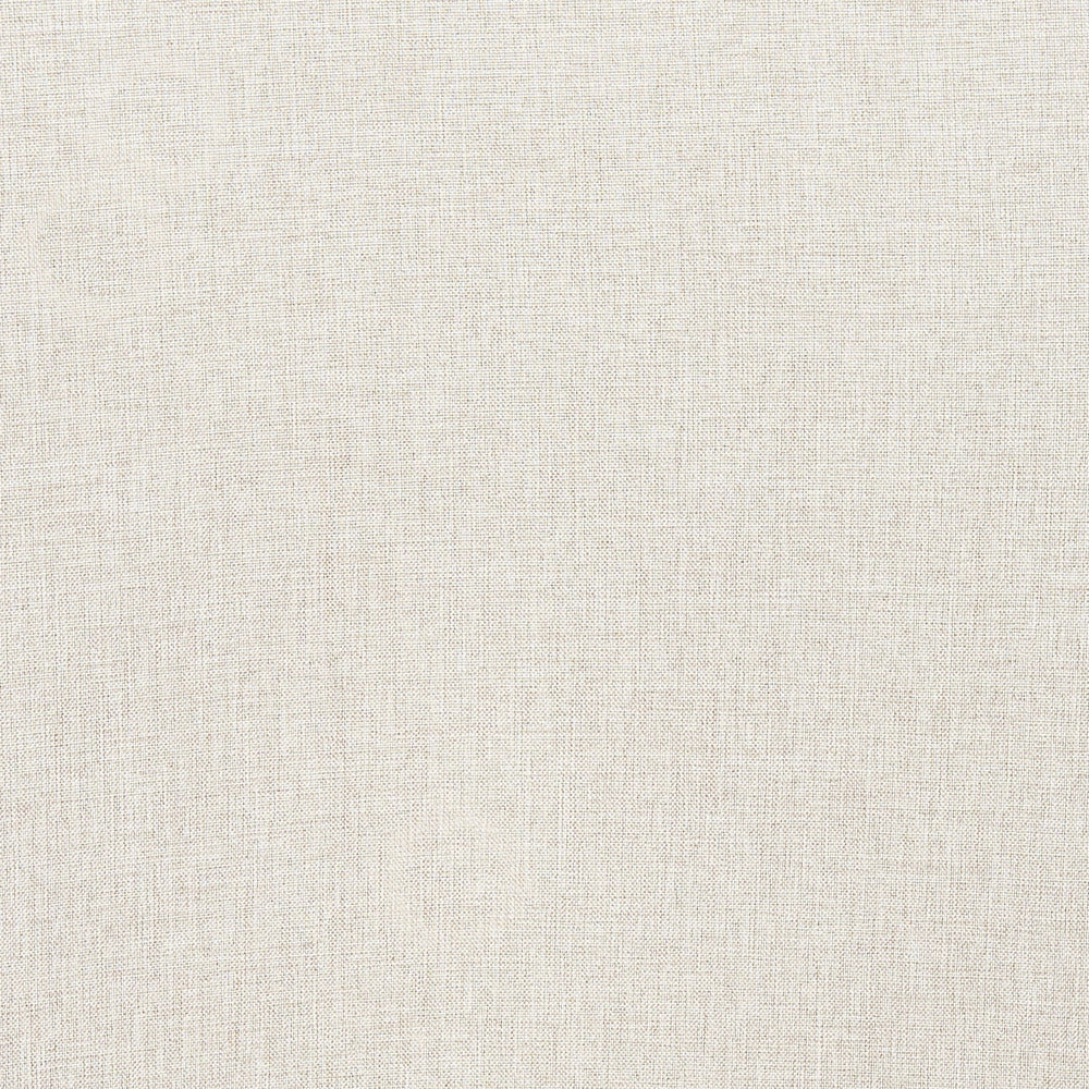 Set di 2 sedie da pranzo in tessuto beige chiaro imbottito con gambe nere Stile retrò Mobili per il soggiorno