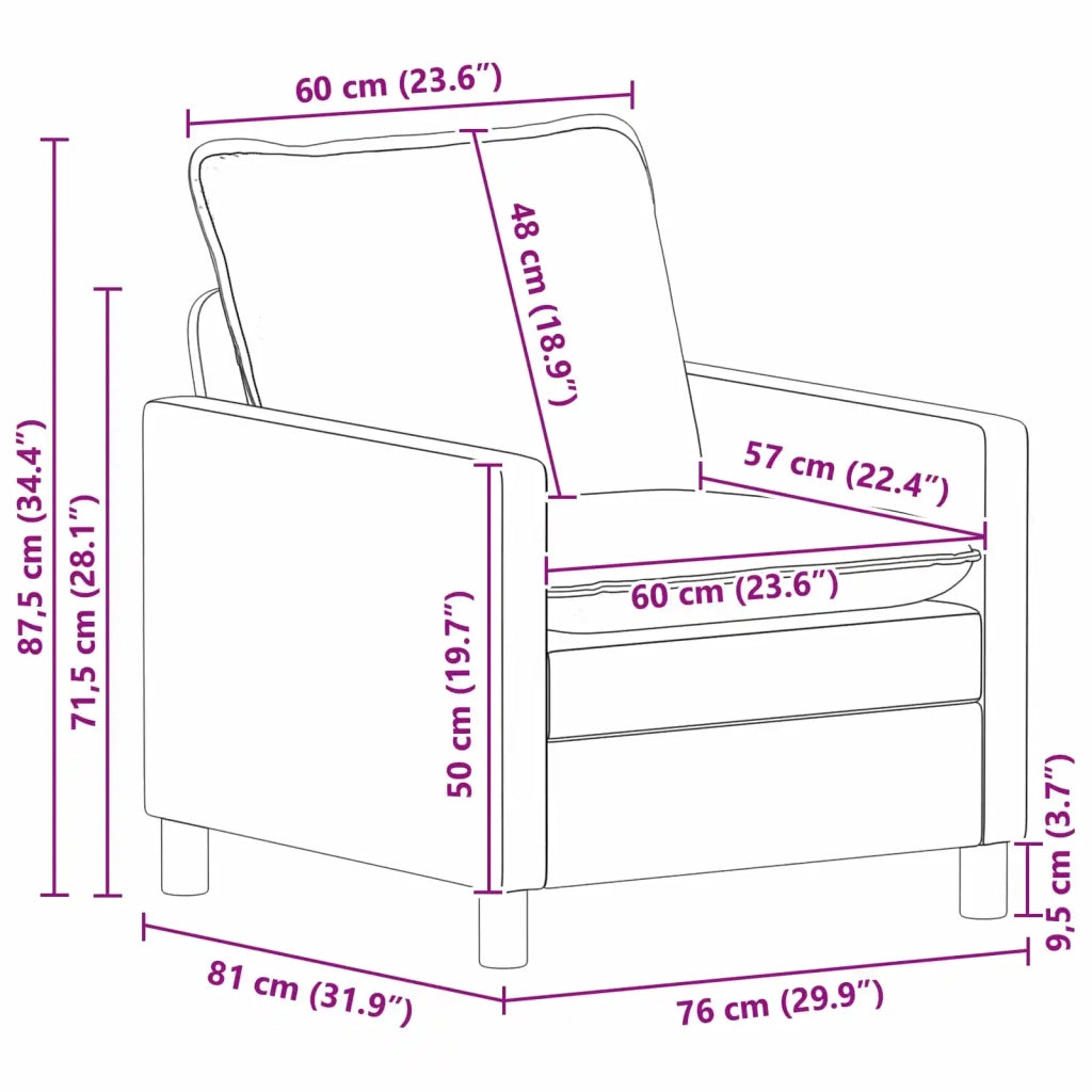 Set di divani 2 pz Grigio Scuro Tessuto 3417102