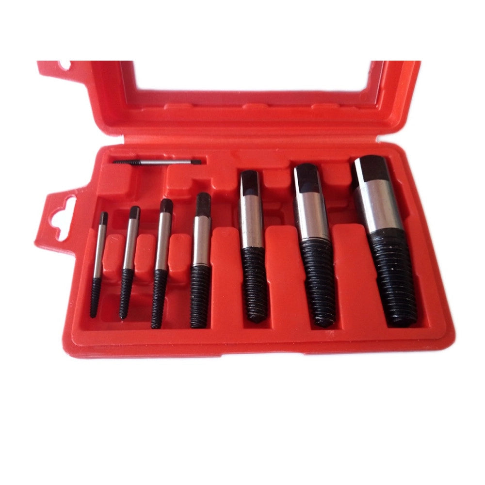 Trade Shop - Set 8 Estrattori Per Viti Bulloni Rovinate Spezzate Prigionieri Viti Spezzati -
