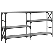 Tavolo Consolle | Tavolo d'Ingresso Grigio Sonoma 150x29x76,5 cm Legno Multistrato