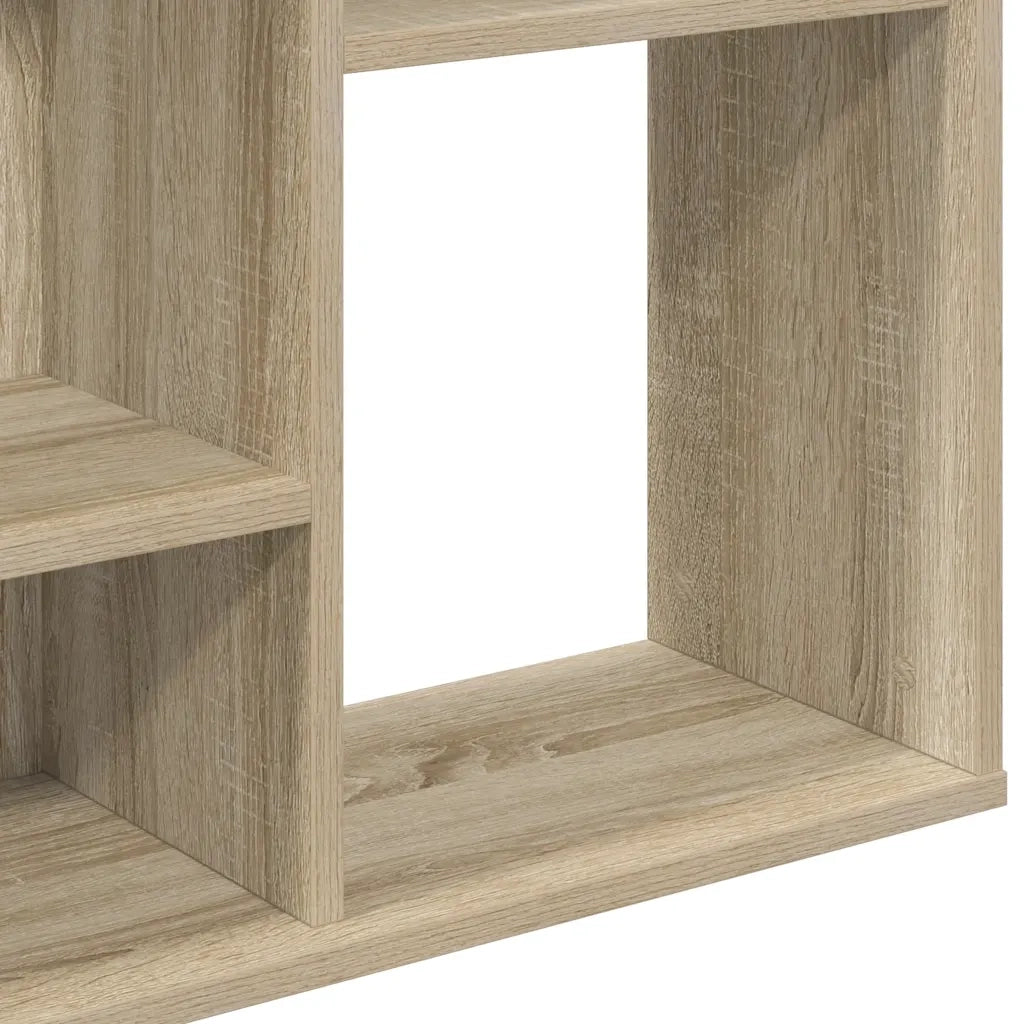 Libreria/Divisorio Rovere Sonoma 100x24x140cm Legno Multistrato 800444