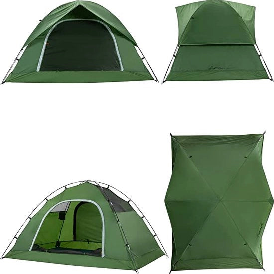 Tenda per Campeggio / Assolutamente impermeabile, tenda da campeggio leggera con - Tenda Ideale per il Campeggio nel Giardino, Tenda a Cupola