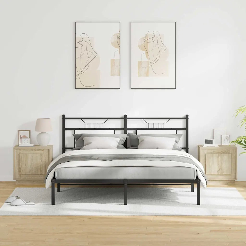 Armadio da Notte 2 pcs Rovere Sonoma 44 x 34,5 x 45 cm 869567
