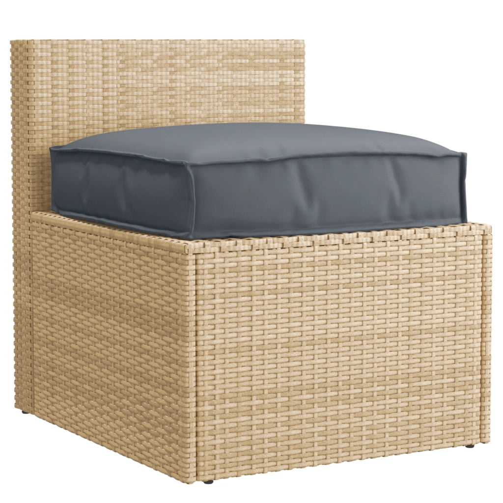 Cuscino per pallet per seduta Antracite 60x60x12 cm in tessuto Oxford