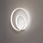 Applique Moderna Ritmo Metallo Bianco Led 28W Dimmerabile Ip20