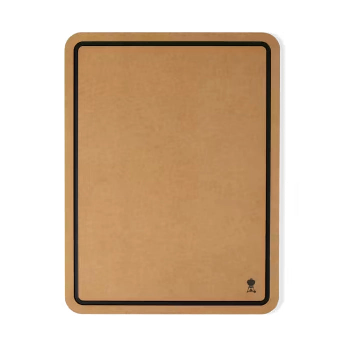 Weber 3400127 tagliere works compatibile con piastre premium weber slate da 76 cm, griddle side table cutting board