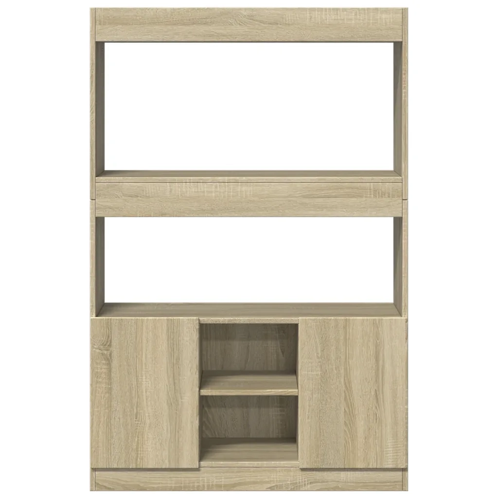 Credenza Rovere Sonoma 92x33x140 cm in Legno Multistrato 3309611