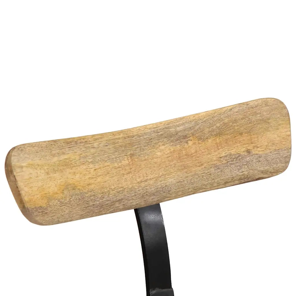 Sgabelli da Bar 2 pz 49x43x88 cm in Legno Massello di Mango 4013522