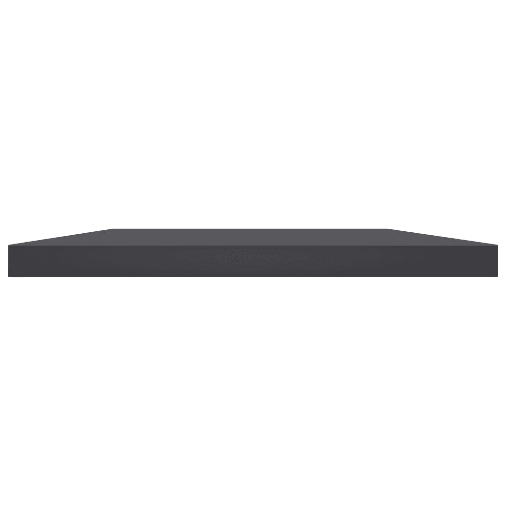 Ripiani per Libreria 4pz Grigi 100x20x1,5cm Legno Multistrato 805382