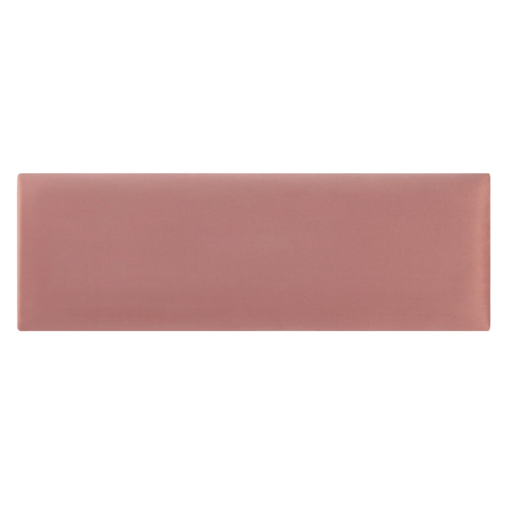 Set di 2 cuscini da parete in velluto 90 x 30 cm rosa 03_0010585