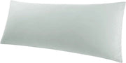 Zijslaapkussen con 100% microvezel cuscino e chiusura a zip, 50 x 150 cm, cuscino per gravidanza in grigio chiaro