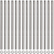 Set di viti a vite in acciaio inossidabile - 15 viti a sei denti - M5 x 200 mm - Set completo