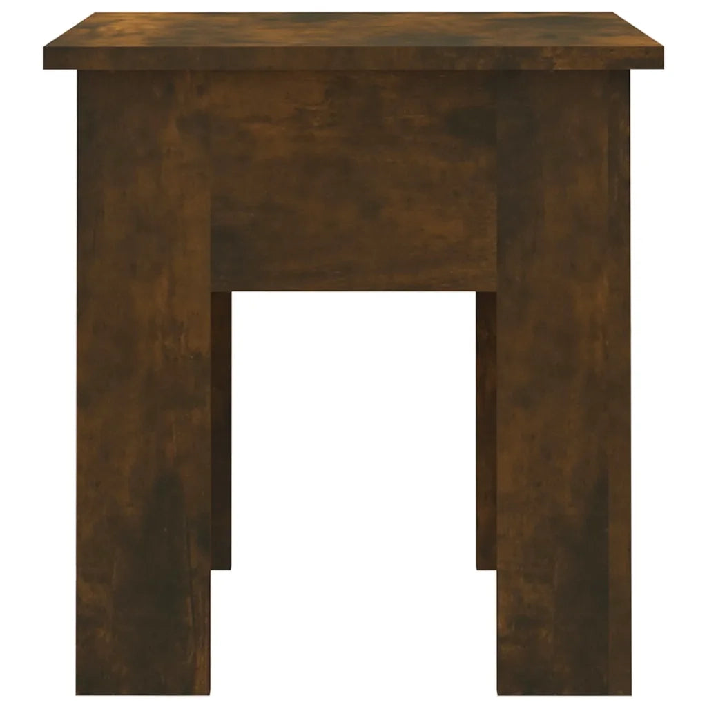 Tavolino da Salotto Rovere Fumo 40x40x42 cm in Truciolato cod mxl 29778