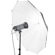 ombrello reflex nero/bianco, 150cm