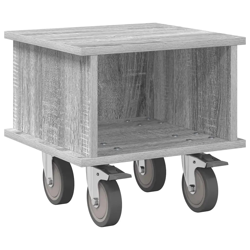Supporto TV Grigio Sonoma 37 x 35 x 35 cm Legno multistrato 891053