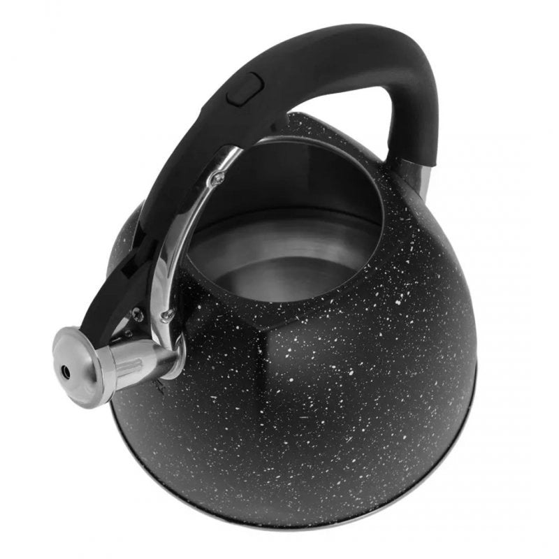 Klausberg KB-7412 Bollitore a fischio in acciaio inossidabile da 2,2 l per tutti i fornelli