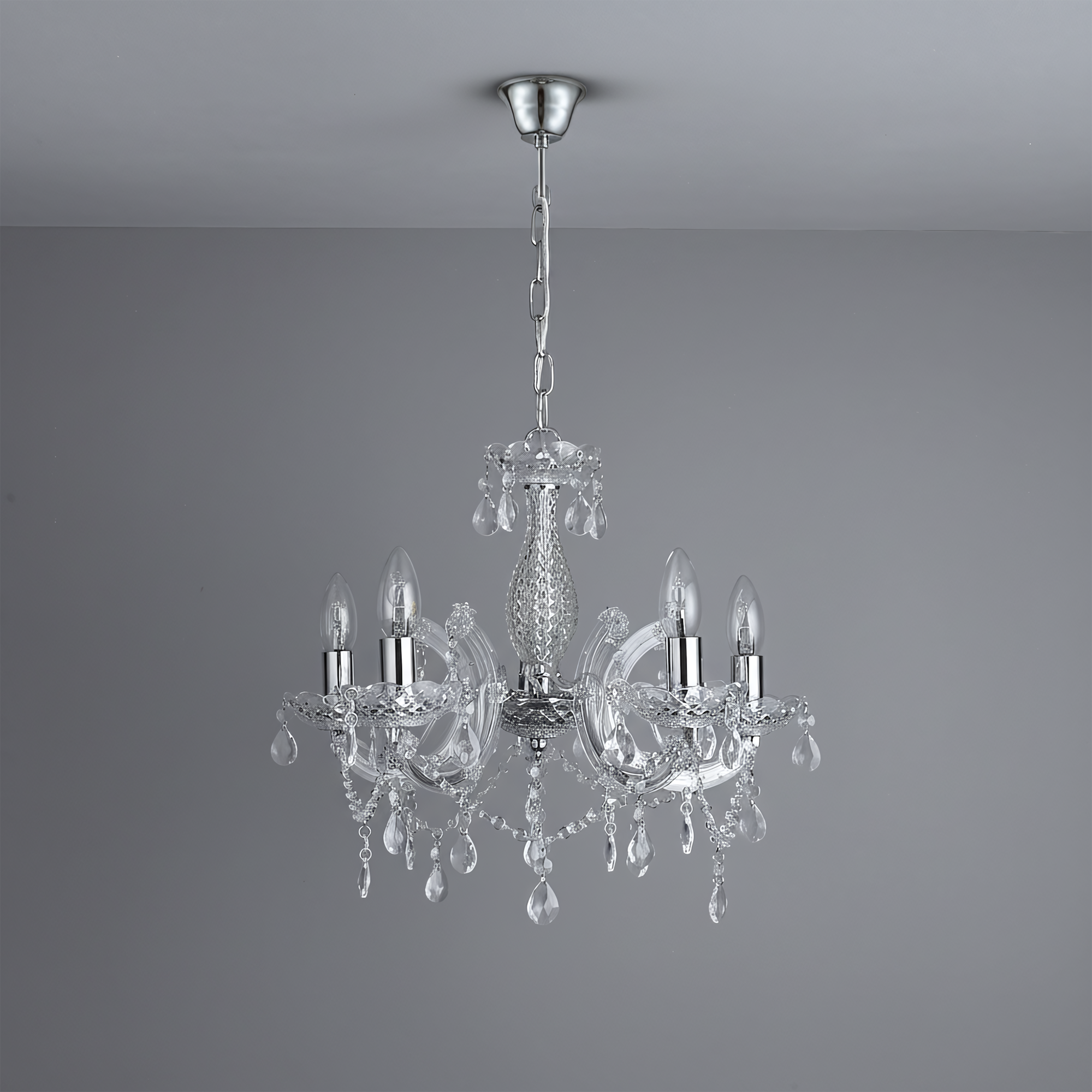 Lampada Da Soffitto Ebt004-5cp Transparent