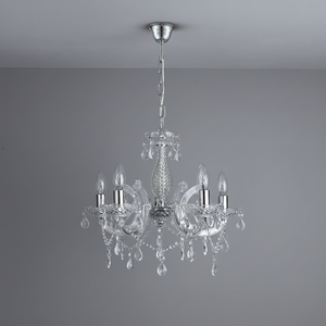 Lampada Da Soffitto Ebt004-5cp Transparent