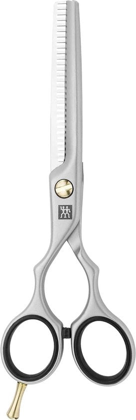Serra per capelli - Scissor per capelli con denti affilati a doppia lama, 140 mm