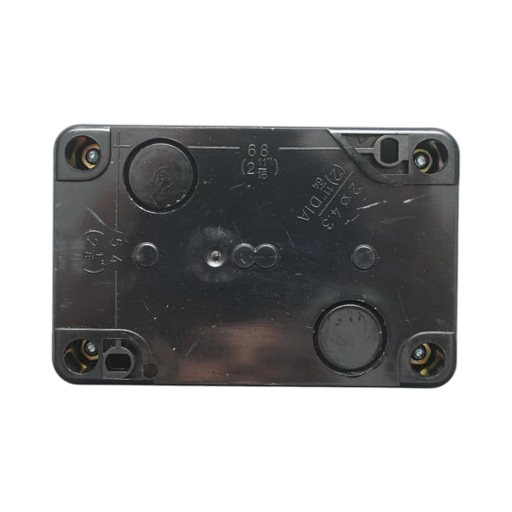 Alloggiamento pulsante di controllo START/STOP con ritorno 1NO+1NC Breckner Germany