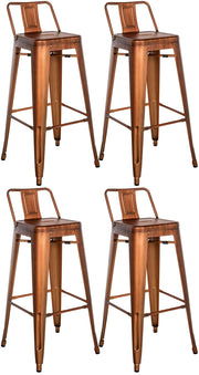 Set di 4 sgabelli da bar Mason 4