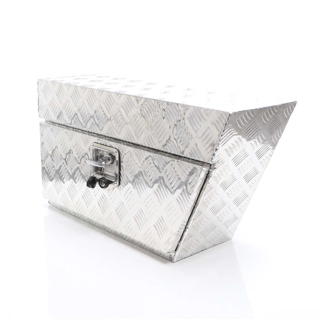 Cassetta porta attrezzi camion lato destro, alluminio 75x25x40cm max 60 l Gavone sottoscocca