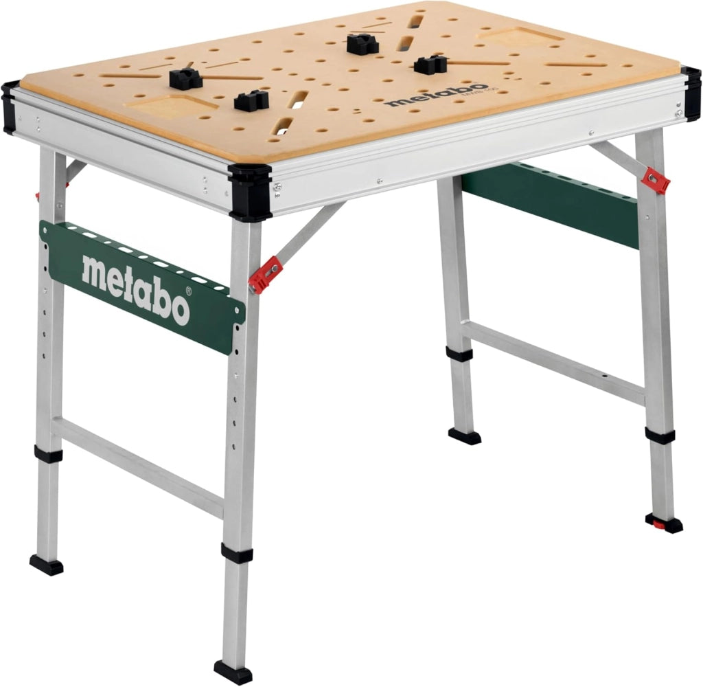 Tavolo multifunzione MWB 100, banco da lavoro mobile, tavolo da lavoro, banco da lavoro con gambe regolabili in altezza 626991000