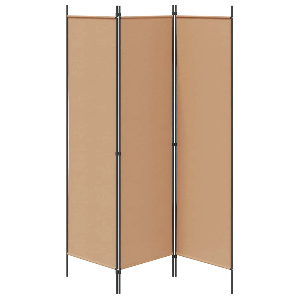 Divider per stanze | Paravento | Divisorio Ambienti Beige 150 x 180 cm Tessuto