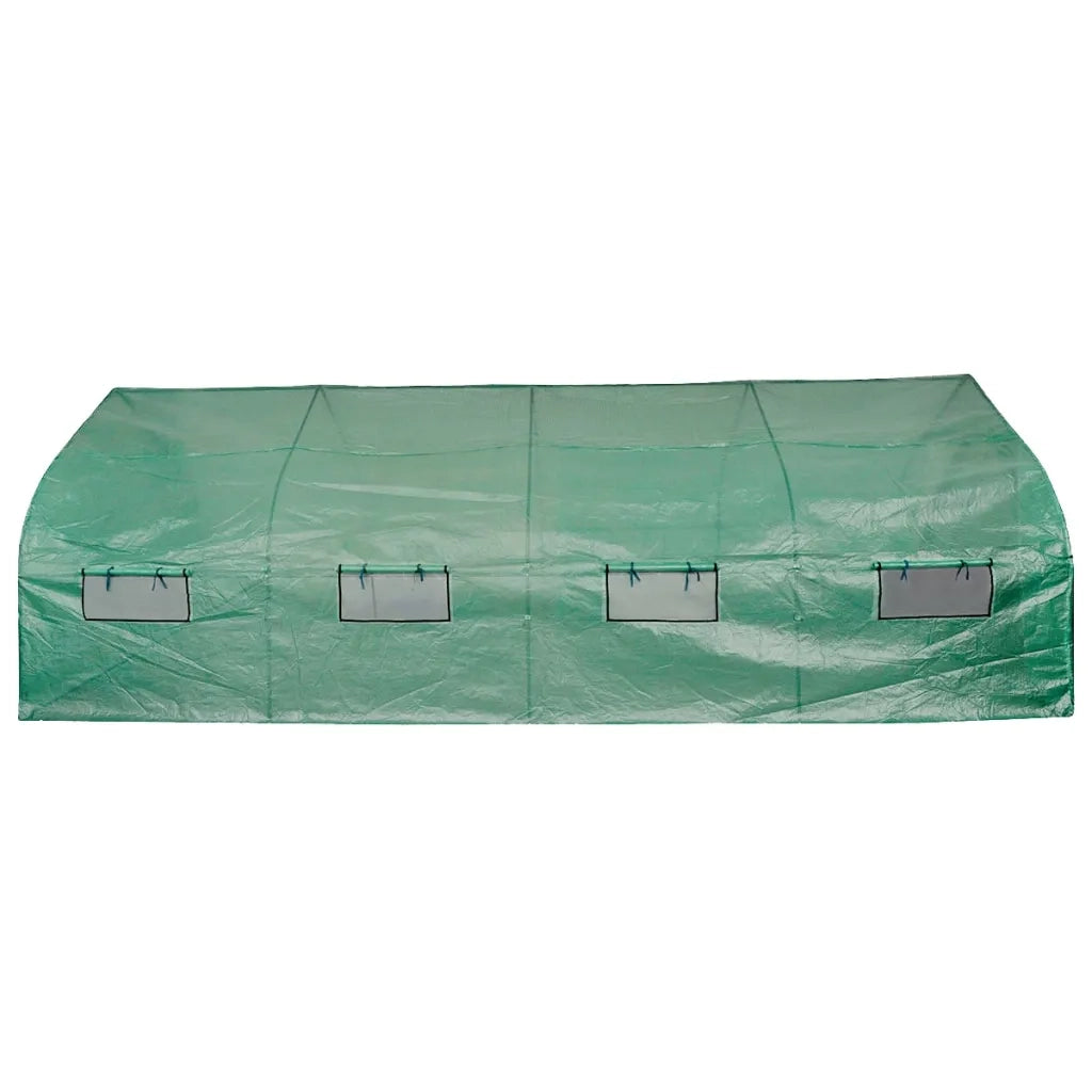 Serra Polietilene Portatile Accessibile Struttura Acciaio 18 mÂ²   cod mxl 53135