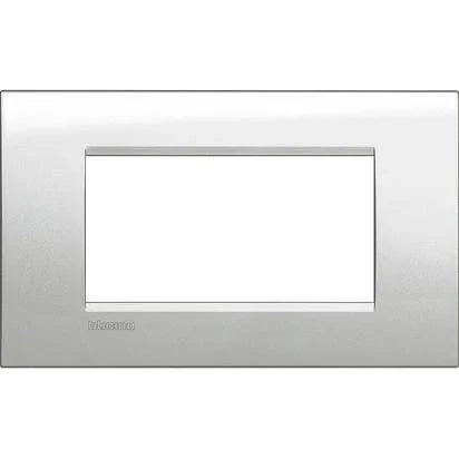 Living Light - Placca 4P Argento lunare - LNA4804GL