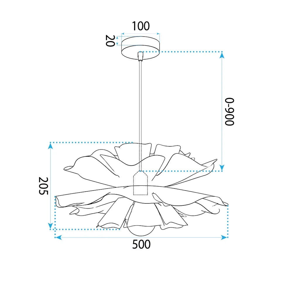 Lampada App1953-cp White