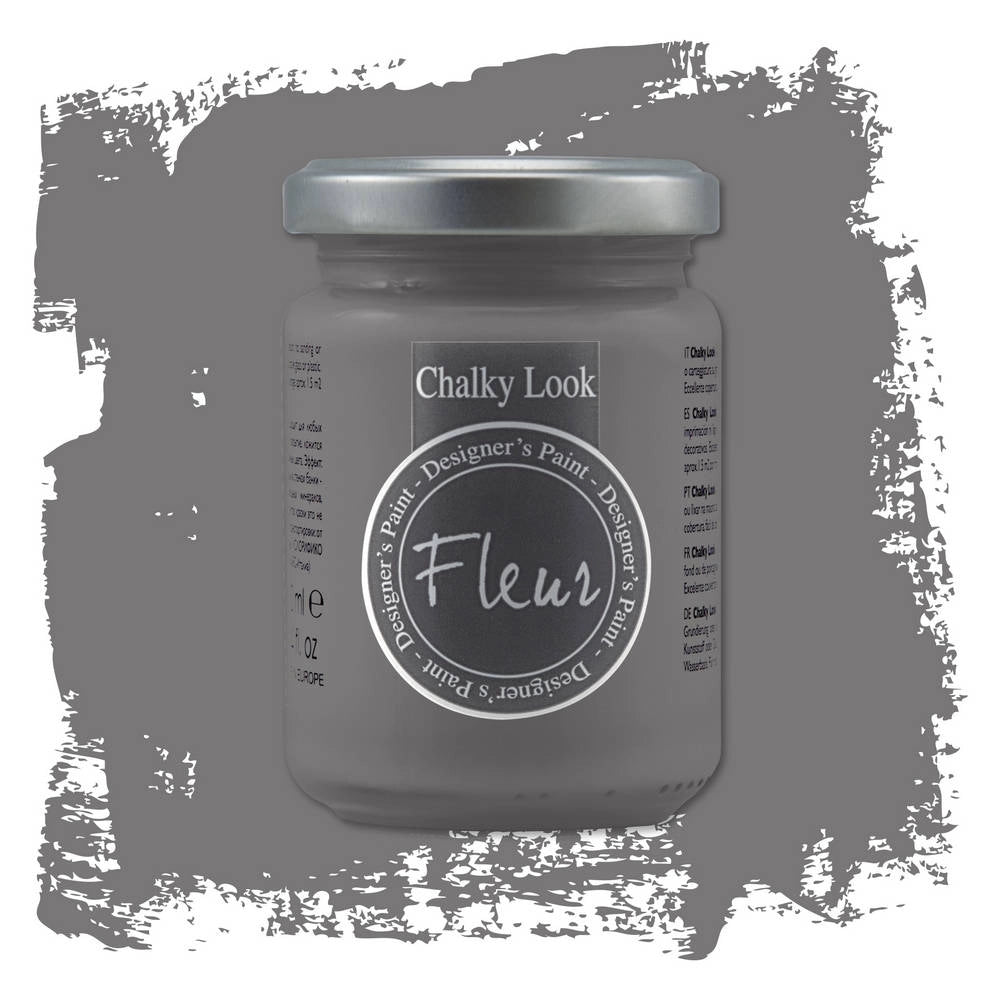 Fleur Pittura Chalky Look Colore Opaco Gessoso Shabby Legno Metallo Pareti Pelle Colore: Metropolitan Poetry, Formato: 130 ml