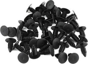 50 pezzi di viti in plastica per targa posteriore e paraurti - clip di fissaggio per paraurti e targhe posteriori.