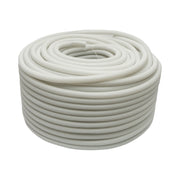 Tubo Corrugato 16mm con Tirafilo, polietilene ignifugo HDPE 320N grigio 100m/rotolo