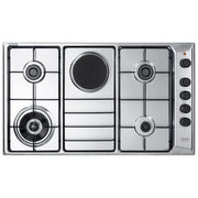 De’Longhi FLA 49 RD piano cottura Acciaio inox Da incasso 90 cm Combi 5 Fornello(i)